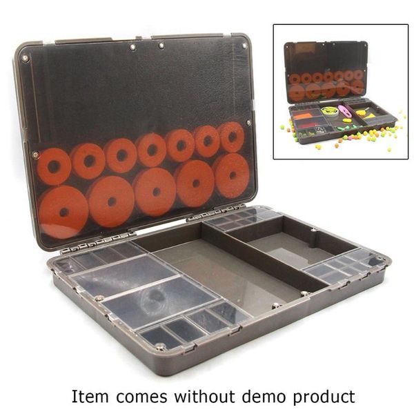 fishing accessories 1pcs 29 grids tackle box w/ 12pcs line winder erminal system for swivel hook lure fishhook accessory storage case
fishing accessories 1pcs 29 grids tackle box w/ 12pcs line winder erminal system for swivel hook lure fishhook accessory storage case
