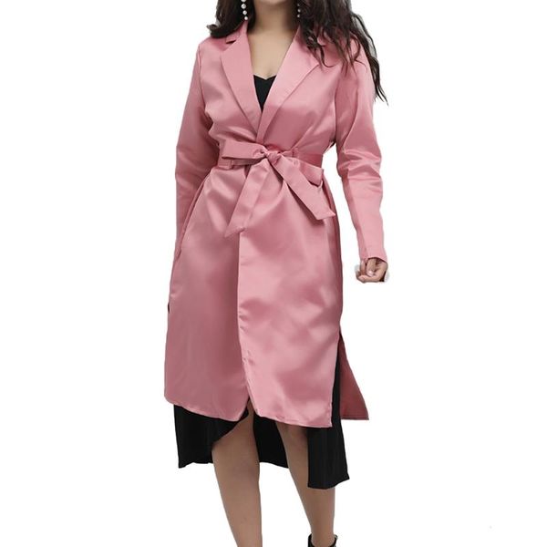 women's trench coats temperament european and american bamboo fiber style lapel slimming shape coat long windbreaker, Tan;black
women's trench coats temperament european and american bamboo fiber style lapel slimming shape coat long windbreaker, Tan;black