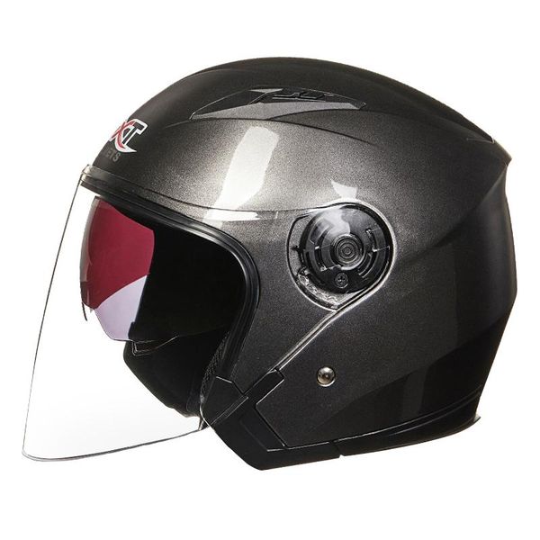motorcycle helmets gray helmet motocycle accessories 3/4 open face double lens motorbike crash biker scooter
motorcycle helmets gray helmet motocycle accessories 3/4 open face double lens motorbike crash biker scooter