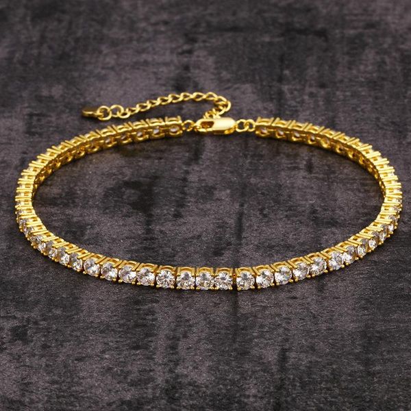 anklets boeycjr punk zircon 4mm tennis chain anklet for women trend alloy foot bracelet fashion jewelry, Red;blue
anklets boeycjr punk zircon 4mm tennis chain anklet for women trend alloy foot bracelet fashion jewelry, Red;blue