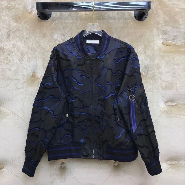 women's jackets 2021 high-end crew neck zipper casual bomber jacket women tassel patchwork camouflage pattern pocket ribbon vintage coa, Black;brown
women's jackets 2021 high-end crew neck zipper casual bomber jacket women tassel patchwork camouflage pattern pocket ribbon vintage coa, Black;brown