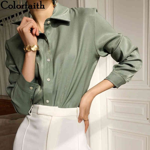 colorfaith spring summer women blouses shirts fashion korean style elegant office lady solid white ladies bl9307 210427
colorfaith spring summer women blouses shirts fashion korean style elegant office lady solid white ladies bl9307 210427