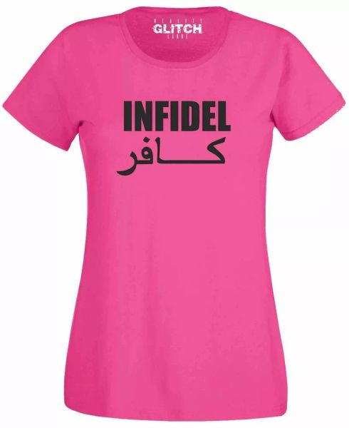 infidel womens t-shirt - english retro cool military funny slogan joke gift, White;black
infidel womens t-shirt - english retro cool military funny slogan joke gift, White;black