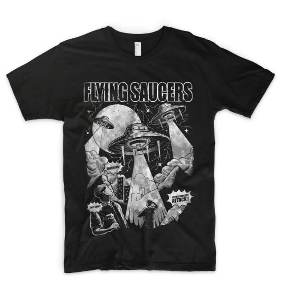 flying saucers t shirt ufo alien comics retro vintage nasa spacex mars moon, White;black
flying saucers t shirt ufo alien comics retro vintage nasa spacex mars moon, White;black