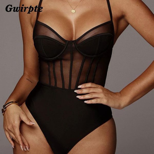 women's jumpsuits & rompers gwirpte mesh see through striped bodycon bodysuits summer women sleeveless backless party club jumpsuit fem, Black;white
women's jumpsuits & rompers gwirpte mesh see through striped bodycon bodysuits summer women sleeveless backless party club jumpsuit fem, Black;white