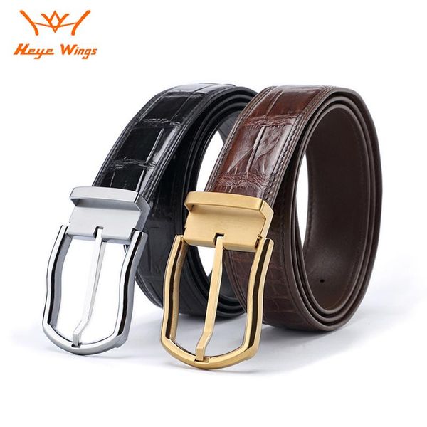 belts belt luxury men's real crocodile belly leather business men pin buckle, Black;brown
belts belt luxury men's real crocodile belly leather business men pin buckle, Black;brown