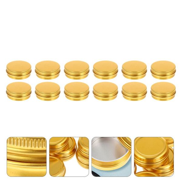 storage bottles & jars 12pcs 30ml cosmetics hair wax boxes round cream aluminum travel cases
storage bottles & jars 12pcs 30ml cosmetics hair wax boxes round cream aluminum travel cases