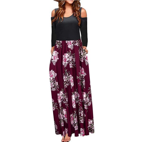 casual dresses hillsionly plus size women's fashion off shoulder halloween print long sleeves floor-length vestidos mujer verano, Black;gray
casual dresses hillsionly plus size women's fashion off shoulder halloween print long sleeves floor-length vestidos mujer verano, Black;gray