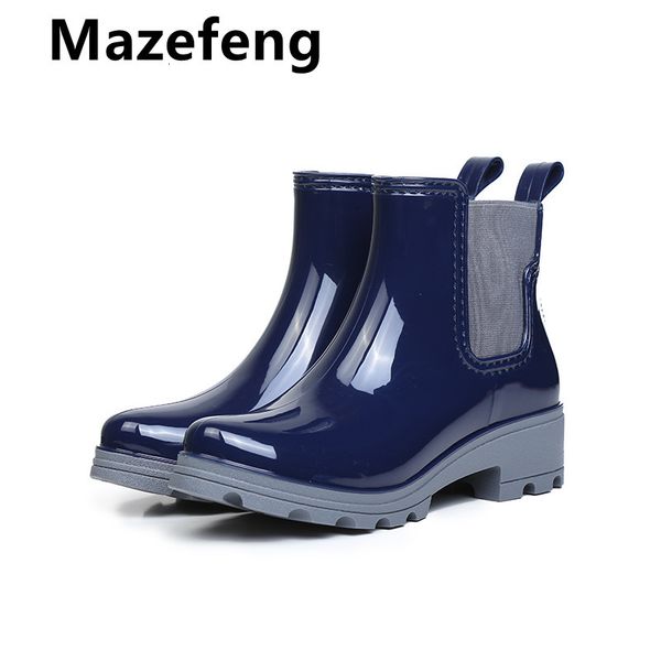 boots brand water shoes women ankle rain pvc rainboots for solid color fashion fishing ydjb, Black
boots brand water shoes women ankle rain pvc rainboots for solid color fashion fishing ydjb, Black
