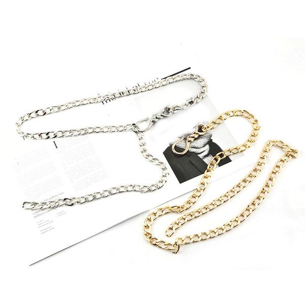 belts 110cm fashion metal chain women belt gold silver waist dress jeans lady waistband accessories body, Black;brown
belts 110cm fashion metal chain women belt gold silver waist dress jeans lady waistband accessories body, Black;brown