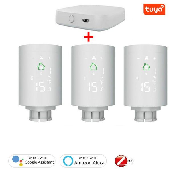 smart home control tuya zigbee3.0 radiator actuator programmable thermostatic valve temperature controller voice via alexa
smart home control tuya zigbee3.0 radiator actuator programmable thermostatic valve temperature controller voice via alexa