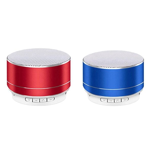 portable speakers 2 set a10u wireless speaker mini bluetooth outdoor small steel cannon tf card audio, red & blue
portable speakers 2 set a10u wireless speaker mini bluetooth outdoor small steel cannon tf card audio, red & blue