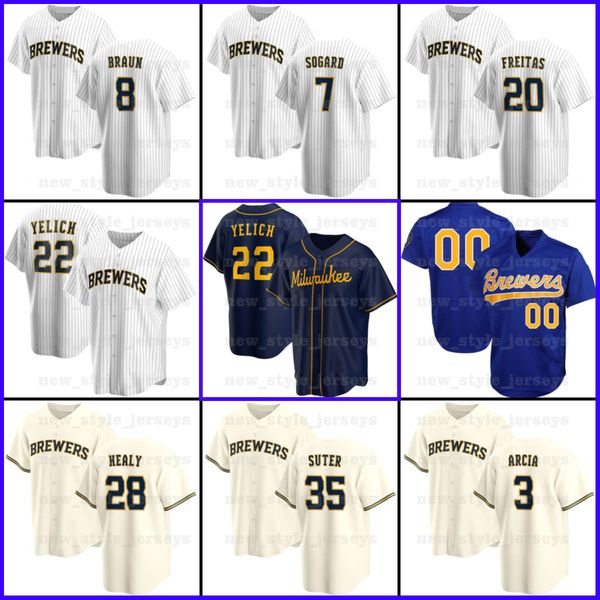 22 christian yelich 21 travis shaw milwaukee jerseys 19 robin yount 8 ryan braun brewers men brandon woodruff luis urias mark vogelbach, Blue;black
22 christian yelich 21 travis shaw milwaukee jerseys 19 robin yount 8 ryan braun brewers men brandon woodruff luis urias mark vogelbach, Blue;black