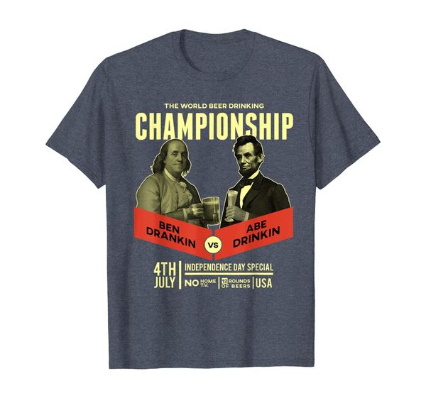 ben drankin vs abe drinkin poster 4th of july t-shirt, White;black
ben drankin vs abe drinkin poster 4th of july t-shirt, White;black
