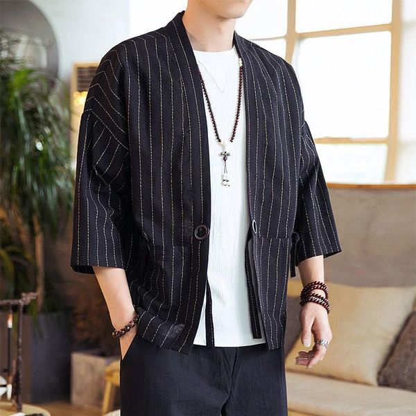 men's t-shirts mrgb chinese style spring summer man shirt stripe cardigan short sleeve casual vintage male oversize shirts clothing, White;black
men's t-shirts mrgb chinese style spring summer man shirt stripe cardigan short sleeve casual vintage male oversize shirts clothing, White;black
