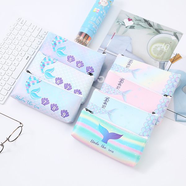 6pieces/lot 1pcs solid color plush mermaid pencil case kawaii pencil bag for girls pencilcase cute school stationery supplies
6pieces/lot 1pcs solid color plush mermaid pencil case kawaii pencil bag for girls pencilcase cute school stationery supplies