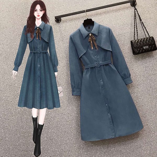 casual dresses dress spring large women's fat sister show thin corduroy french design a-line skirt o5tt, Black;gray
casual dresses dress spring large women's fat sister show thin corduroy french design a-line skirt o5tt, Black;gray