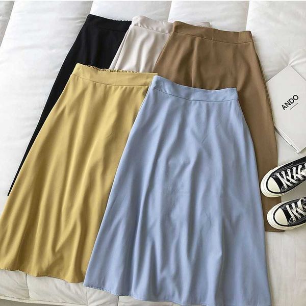 spring summer autumn women fashion casual skirt woman female ol skirt 210601, Black
spring summer autumn women fashion casual skirt woman female ol skirt 210601, Black