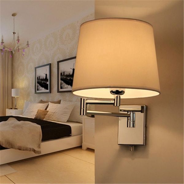 wall lamp single head / double modern fabric room bedside retractable rocker bedroom reading light mounted ac
wall lamp single head / double modern fabric room bedside retractable rocker bedroom reading light mounted ac