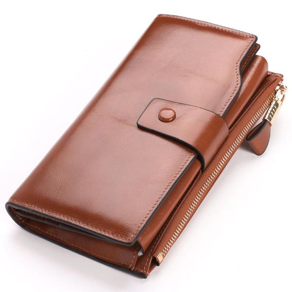 wallets aelicy wallet card leather ladies long three fold coin purses multi-card high quality, Red;black
wallets aelicy wallet card leather ladies long three fold coin purses multi-card high quality, Red;black