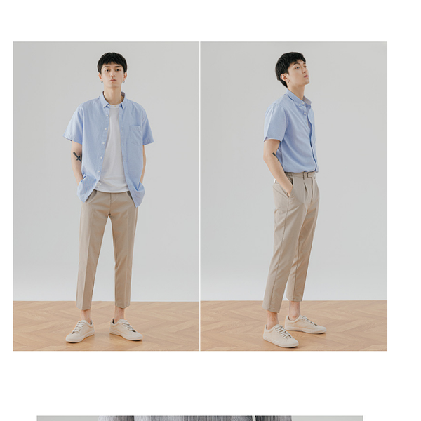 men's spring and autumn korean trend solid color slim business fashion male comfortable trousers casual ankle-length pants, Black
men's spring and autumn korean trend solid color slim business fashion male comfortable trousers casual ankle-length pants, Black