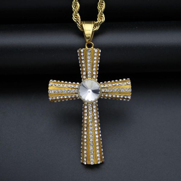 hip hop rhinestones paved bling iced out stainless steel solid round cross pendants necklaces for men rapper jewelry pendant, Silver
hip hop rhinestones paved bling iced out stainless steel solid round cross pendants necklaces for men rapper jewelry pendant, Silver