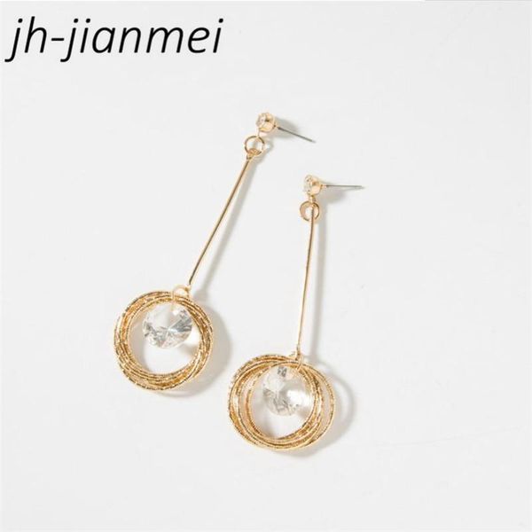 dangle & chandelier jewelry women's earrings zircon wild fashion stacked circle simple trendy temperament super flash, Silver
dangle & chandelier jewelry women's earrings zircon wild fashion stacked circle simple trendy temperament super flash, Silver