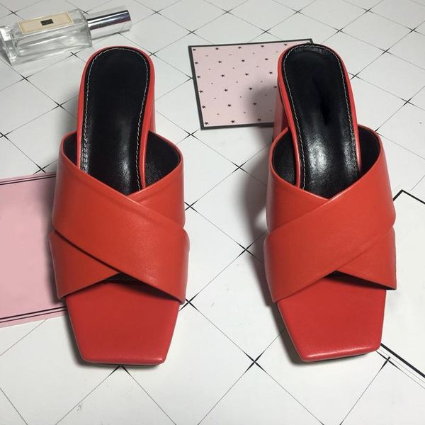 ladies slippers genuine leather cross belt solid color comfortable fashion modern high heel 2021 summer design outdoor shoes, Black
ladies slippers genuine leather cross belt solid color comfortable fashion modern high heel 2021 summer design outdoor shoes, Black