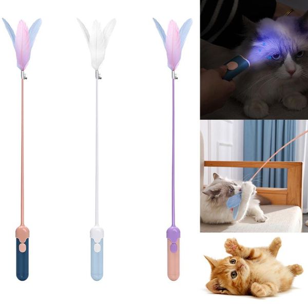 cat teaser wand feather stick chewing teeth long handle intelligence trainning entertainment toy with laser light toys
cat teaser wand feather stick chewing teeth long handle intelligence trainning entertainment toy with laser light toys
