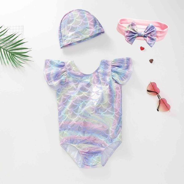 in 2019 girls' mermaid one piece summer swimsuit parent child swimming better spring island holiday, White;black
in 2019 girls' mermaid one piece summer swimsuit parent child swimming better spring island holiday, White;black