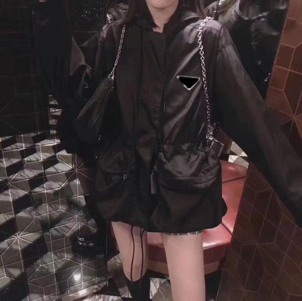 women's jackets jacket long fashion temperament spring and autumn black coat 2021, Black;brown
women's jackets jacket long fashion temperament spring and autumn black coat 2021, Black;brown
