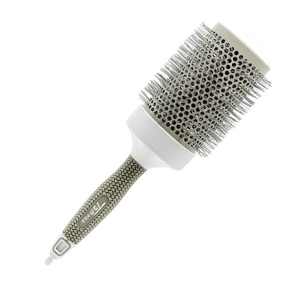 hair brushes 6 size available ceramic brush alunimium tube ionic round hairbrush for hairstyling pro hairdressing with tail pin, Silver
hair brushes 6 size available ceramic brush alunimium tube ionic round hairbrush for hairstyling pro hairdressing with tail pin, Silver