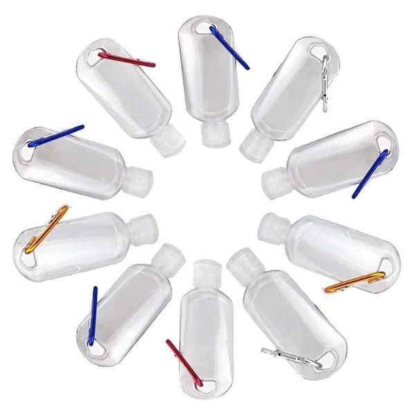 storage bottles & jars 10pcs 30/50ml keychain empty leakproof squeeze with flip cap portable refillable containers for shampoo lotion
storage bottles & jars 10pcs 30/50ml keychain empty leakproof squeeze with flip cap portable refillable containers for shampoo lotion