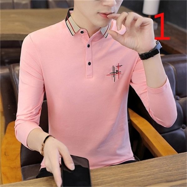 tide men's long-sleeved t-shirt streaming korean version of self-cultivation 210420, White;black
tide men's long-sleeved t-shirt streaming korean version of self-cultivation 210420, White;black
