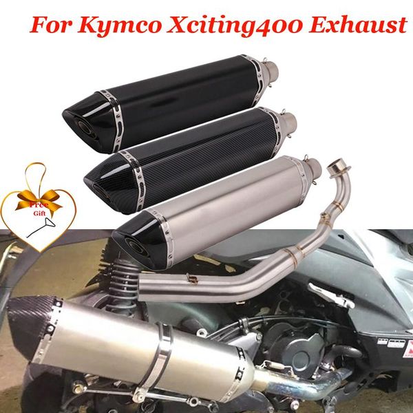 complete system for kymco xciting400 exhaust device sliding pipe muffler with removable 570 mm motorcycle
complete system for kymco xciting400 exhaust device sliding pipe muffler with removable 570 mm motorcycle