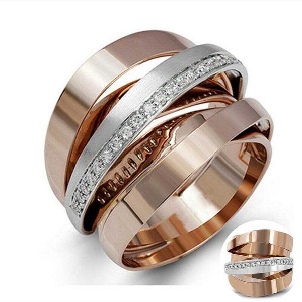 wedding rings fashion women size 6-10 gaorgeous for engagement two tone ring, Slivery;golden
wedding rings fashion women size 6-10 gaorgeous for engagement two tone ring, Slivery;golden
