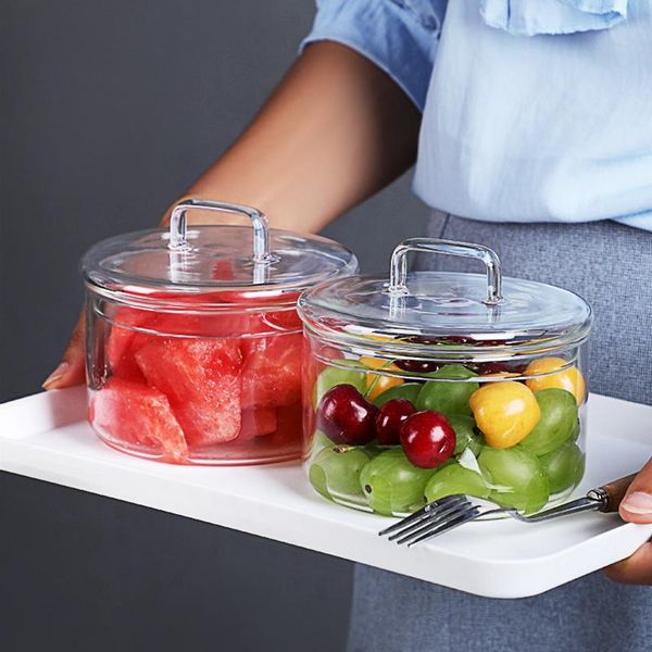 bowls european art transparent glass multi-layer fruit salad bowl household candy snack storage box with lid kitchen container
bowls european art transparent glass multi-layer fruit salad bowl household candy snack storage box with lid kitchen container