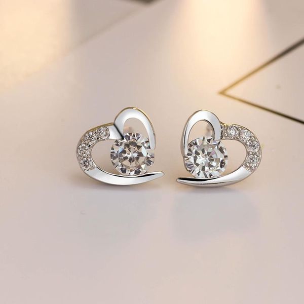 other wholesale jewelry earrings stud zircon sterling silver heart pattern with box, Golden;silver
other wholesale jewelry earrings stud zircon sterling silver heart pattern with box, Golden;silver