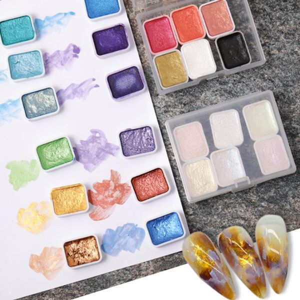 nail glitter 6 colors/set pearl shimmer art pigment painting solid paint bronze gold gradient watercolor powder, Silver;gold
nail glitter 6 colors/set pearl shimmer art pigment painting solid paint bronze gold gradient watercolor powder, Silver;gold