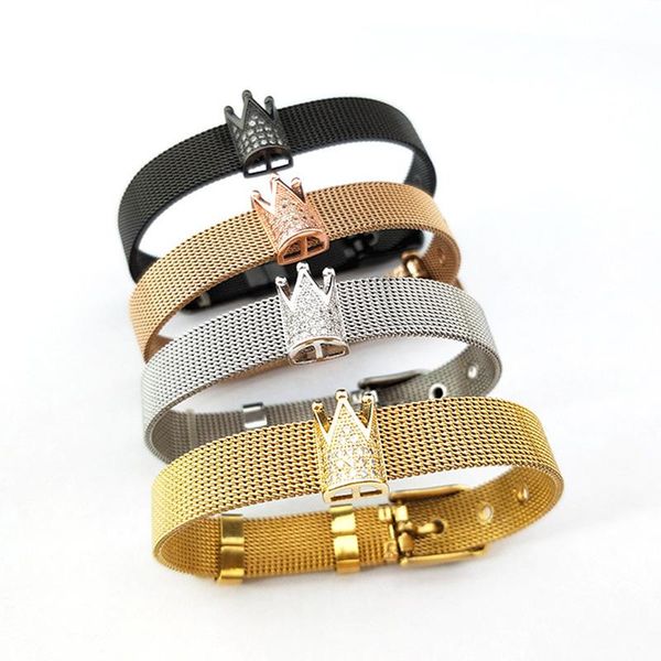 charm bracelets micro pave cubic zirconia imperial crown shape space beads jewelry watch belt bangle,cz bracelet, Golden;silver
charm bracelets micro pave cubic zirconia imperial crown shape space beads jewelry watch belt bangle,cz bracelet, Golden;silver