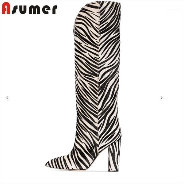 boots asumer 2021 arrival knee high women zebra pattern fashion heels party prom shoes autumn winter long woman1, Black
boots asumer 2021 arrival knee high women zebra pattern fashion heels party prom shoes autumn winter long woman1, Black