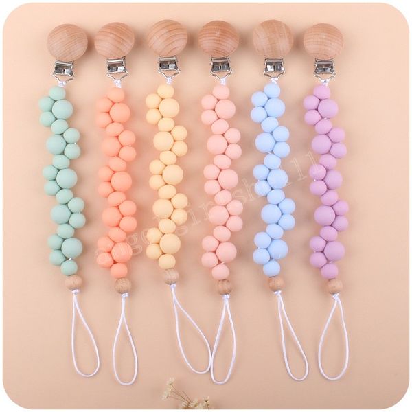 baby pacifier holders natural wood clips girls boy solid color silicone beads pacifiers infant feeding newborn practice toys children access
baby pacifier holders natural wood clips girls boy solid color silicone beads pacifiers infant feeding newborn practice toys children access