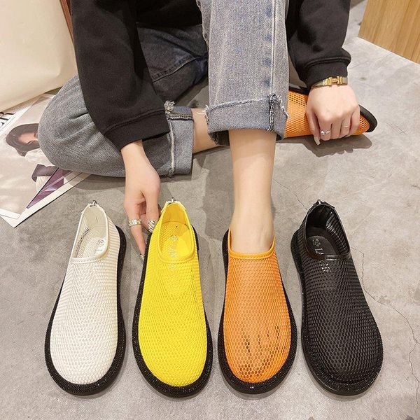 sandals breathable mesh net shoes women 2021 summer women's hollow peas hole flat back zipper, Black
sandals breathable mesh net shoes women 2021 summer women's hollow peas hole flat back zipper, Black