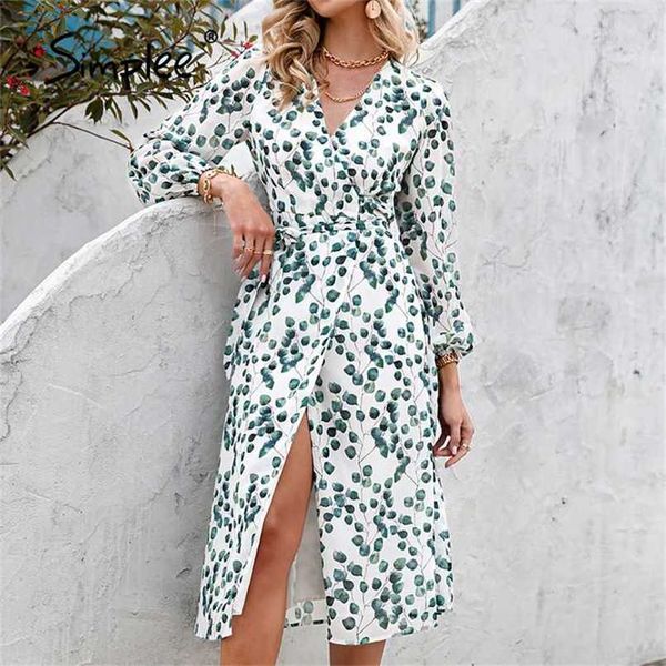 elegant green leaf print dress spring long-sleeved v-neck women dresses office wrap lace-up a-line vestidos 211023, Black;gray
elegant green leaf print dress spring long-sleeved v-neck women dresses office wrap lace-up a-line vestidos 211023, Black;gray