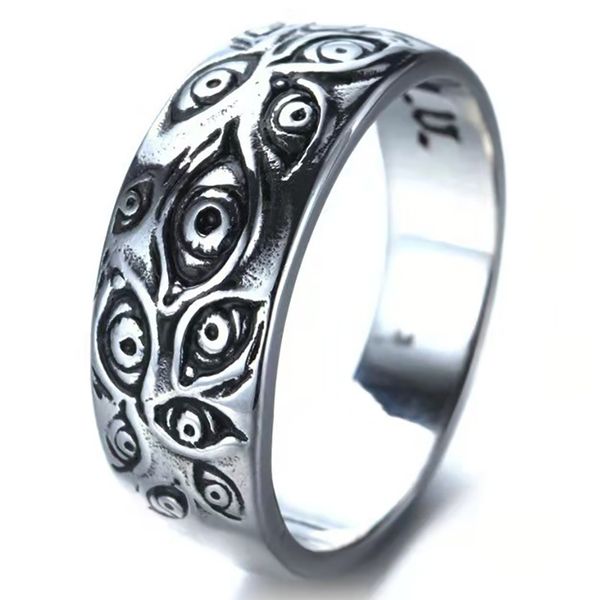 designer rings punk fashion for women men retro hip-hop personality engraved demon eye hipster hollow cross, Golden;silver
designer rings punk fashion for women men retro hip-hop personality engraved demon eye hipster hollow cross, Golden;silver