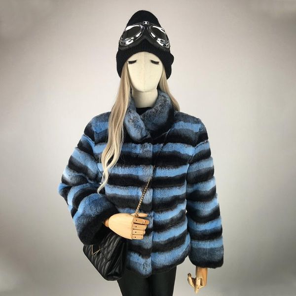 women's fur & faux natural coat women winter real rex jackets long sleeves striped casual thick warm clothes plus size 2021, Black
women's fur & faux natural coat women winter real rex jackets long sleeves striped casual thick warm clothes plus size 2021, Black