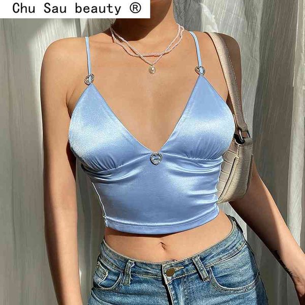 fashion v-neck vintage camisole women streetwear skinny crop 90s harajuku heart diamond korean shirts 210514, White
fashion v-neck vintage camisole women streetwear skinny crop 90s harajuku heart diamond korean shirts 210514, White