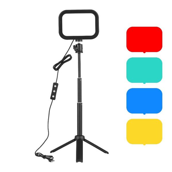 flash heads 1/2/3pcs andoer led video light 5600k usb fill light+desktripod+metal ballhead+color filter for live streaming
flash heads 1/2/3pcs andoer led video light 5600k usb fill light+desktripod+metal ballhead+color filter for live streaming