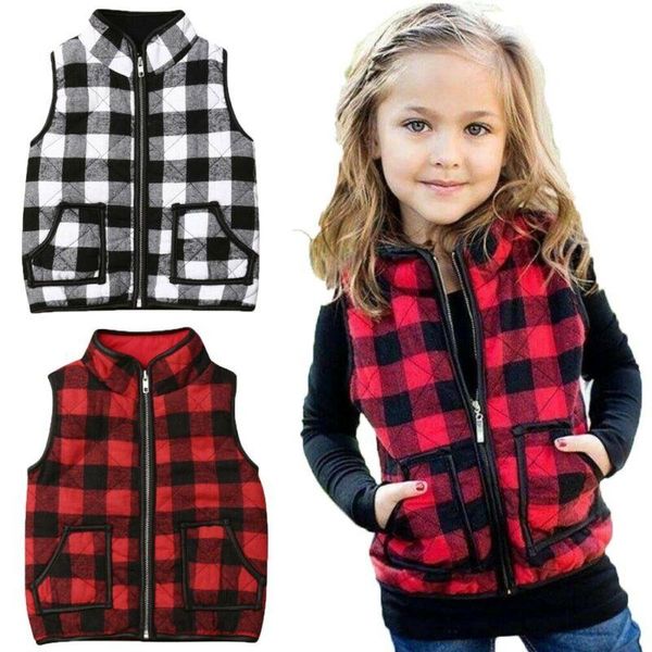 vest toddler kid girls warm comfortable coats red black plaid waistcoats outwear clothes jacket, Blue
vest toddler kid girls warm comfortable coats red black plaid waistcoats outwear clothes jacket, Blue