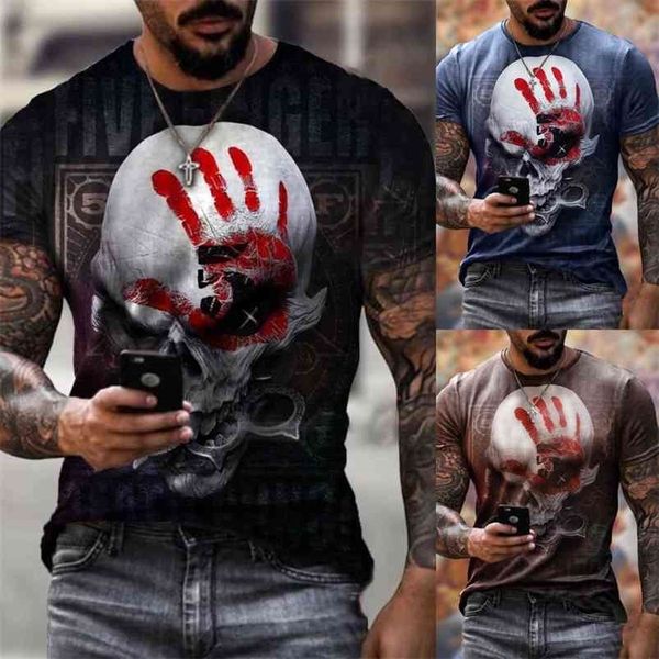 men's t-shirt pleated slim o-neck short sleeve muscle skull flag print casual shirt summer basic t-shirt new 210409, White;black
men's t-shirt pleated slim o-neck short sleeve muscle skull flag print casual shirt summer basic t-shirt new 210409, White;black
